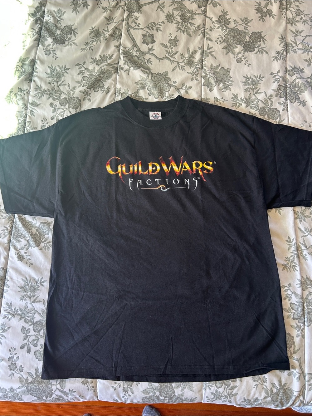 Vintage Black Guild Wars Faction Graphic Tee